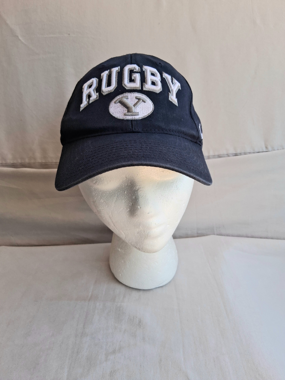Embroidered Snapback Brigham Young University Rugby  Cap : Blue : BYU Cougars